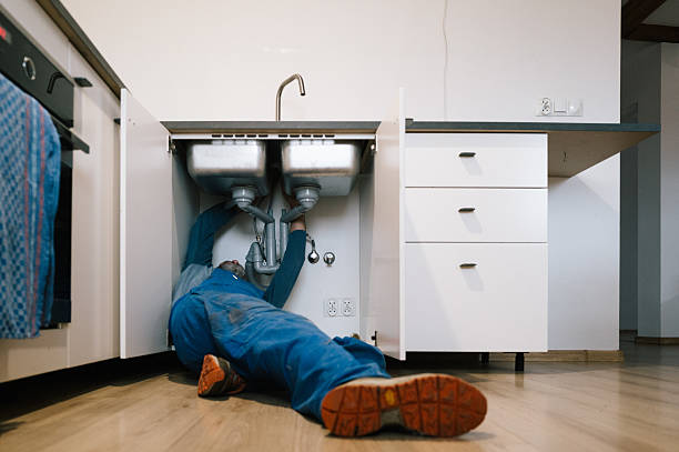 Professional Plumbing technician working in Lee, MA
